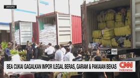 Bea Cukai Gagalkan Impor Ilegal Beras, Garam & Pakaian Bekas