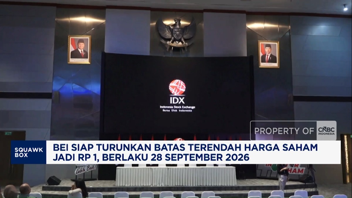 Video: BEI Siap Turunkan Batas Terendah Harga Saham Jadi Rp1