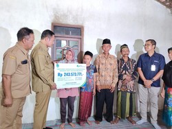 Korban Laka Kerja di PT Superior Prima Sukses Lamongan Dapat Santunan