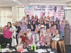 Angkat Isu Kesehatan Mental, Ini Keseruan Anniversary ke-4 Squad Ngonten Community