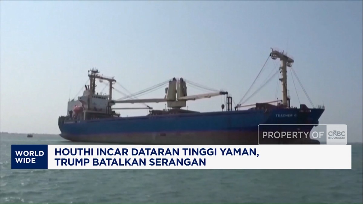 Video: Houthi Incar Dataran Tinggi Yaman, Trump Batalkan Serangan