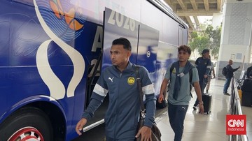 Sorotan Dunia Olahraga CNN Sport : Di Soekarno-Hatta, Timnas Malaysia Lantangkan Fokus ke Final