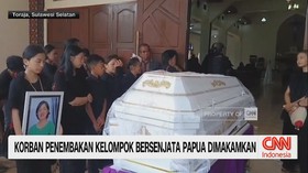 Korban Penembakan Kelompok Bersenjata Papua Dimakamkan