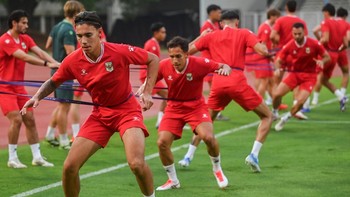 Latihan Timnas Indonesia Jelang FIFA ASEAN Cup 2026