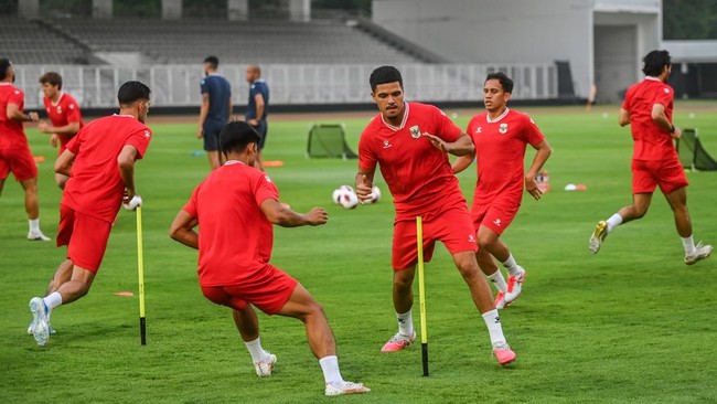 Latihan Timnas Indonesia Jelang FIFA ASEAN Cup 2026