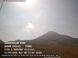Status Gunung Soputan Level II, Waspada Leleran Lava-Awan Panas