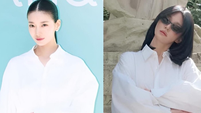 Kenakan Dress Celine yang Sama, Intip Adu Gaya Suzy dan Song Hye Kyo di Acara Berbeda