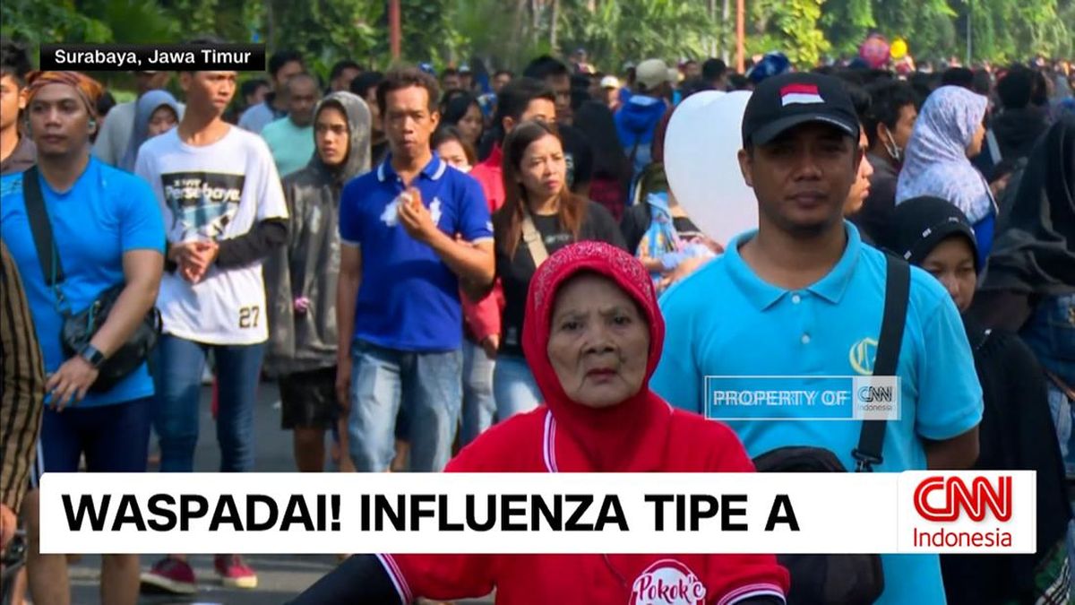 VIDEO: Waspadai! Influenza Tipe A Kian Meningkat