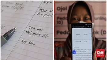 Warga datangi Posko Pengaduan Desil di Bumi Pospera Jakarta pada Selasa (22/9) untuk menginventarisasi data yang tidak sesuai dengan predikat desil.