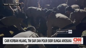 Cari Korban Hilang, Tim SAR dan Polri Sisir Sungai Arosuka