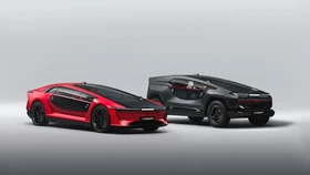 Startup asal Arab Saudi, Ceer, merilis mobil listrik Exobot sedan dan SUV, Senin (21/9/2026).