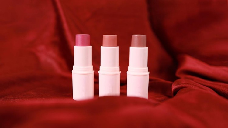 Ilustrasi blush on