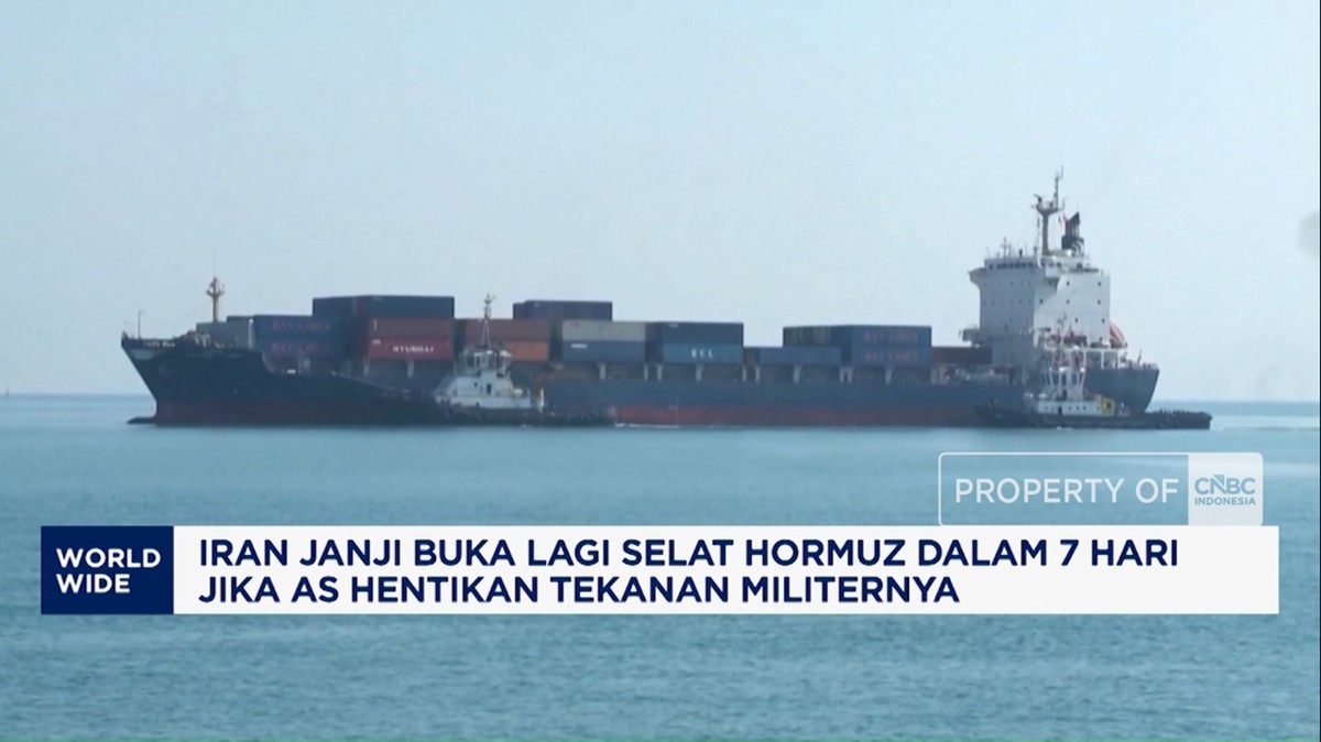 Video: Iran Janji Buka Selat Hormuz jika AS Hentikan Tekanan Militer