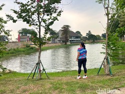 Nggak Nyangka Depok Punya Spot Tepi Danau, Pas buat Ngopi Sampai Easy Run