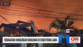 Kebakaran Hanguskan Bangunan di Kebayoran Lama