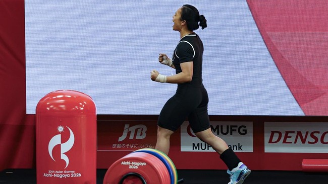 Luluk Diana Raih Perunggu Angkat Besi 49kg Putri Asian Games 2026