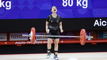 Luluk Diana Raih Perunggu Angkat Besi 49kg Putri Asian Games 2026
