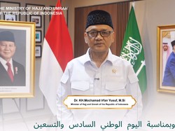Hari Nasional Saudi, Gus Irfan Kirim Ucapan dan Harapan Kerja Sama Haji