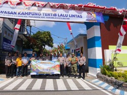 Kampung Tertib Lalu Lintas, Cara Satlantas Blitar Edukasi Warga