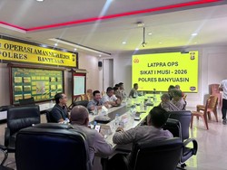 Jelang Operasi Sikat I Musi 2026, Polres Banyuasin Perkuat Personel-Sasaran