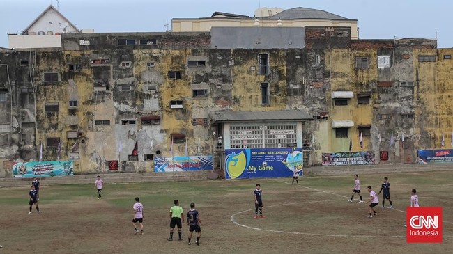 Potret Lapangan Taman Sari yang Punya Vibes Ala Brasil
