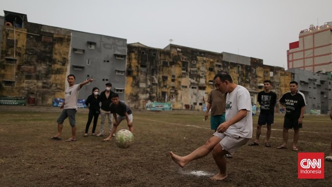 Potret Lapangan Taman Sari yang Punya Vibes Ala Brasil