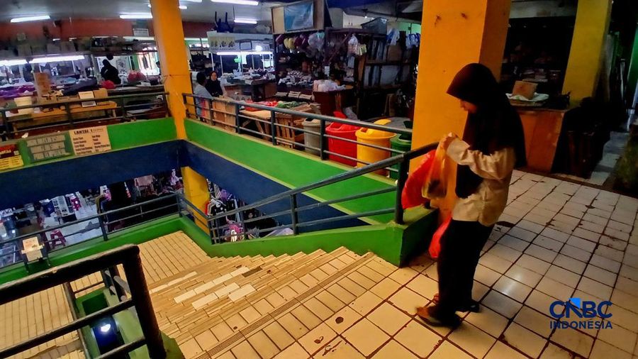 Suasana lengang perdagangan di Pasar Pondok Labu, Jakarta Selatan, Rabu (23/9/2026). Suasana lengang perdagangan di Pasar Pondok Labu, Jakarta Selatan, Rabu (23/9/2026).