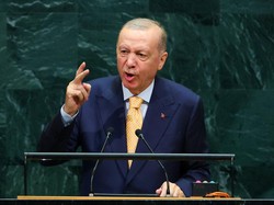 Video Erdogan Bahas Gaza di Sidang PBB, Israel Walk Out