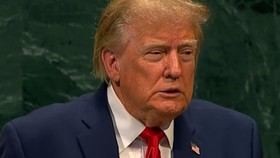 Presiden Amerika Serikat Donald Trump menyampaikan terima kasih ke Indonesia, saat ia berpidato di Sidang Majelis Umum Perserikatan Bangsa-Bangsa (PBB) di New York, pada Selasa (22/9).