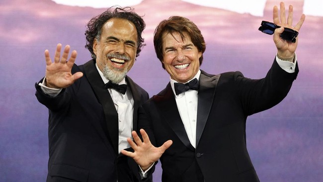 Tom Cruise di Premiere Film Digger
