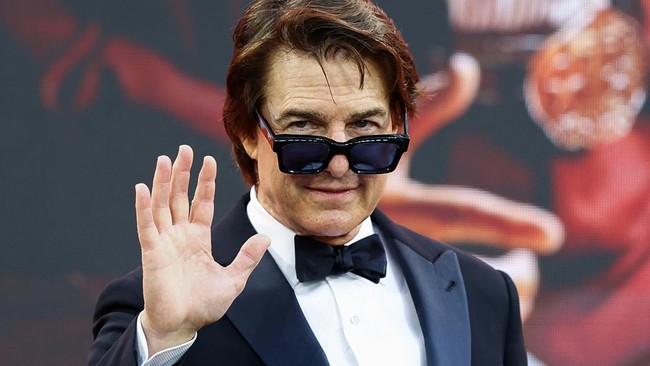 Tom Cruise di Premiere Film Digger