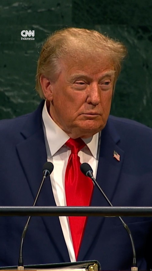 Trump Ancam Hancurkan Iran Dalam Pidato di Sidang PBB