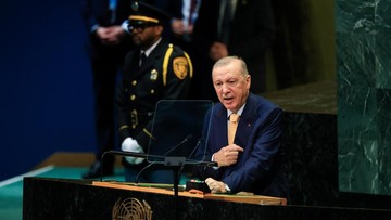 Tegang, Delegasi Israel Walk Out saat Erdogan Pidato di Sidang PBB