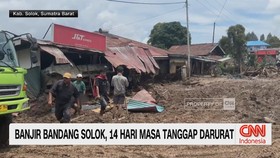 Banjir Bandang Solok, 14 Hari Masa Tanggap Darurat