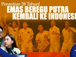 Penantian 28 Tahun! Emas Beregu Putra Kembali ke Indonesia