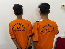 Dua Pria di Bangka Diringkus Polda Babel Edarkan 1,5 Kg Sabu