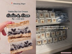 Kue Gabin Es Krim Viral, Bisa Jadi Ide Jualan yang Cuan!