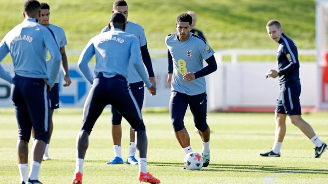 Latihan Timnas Inggris Jelang UEFA Nations League