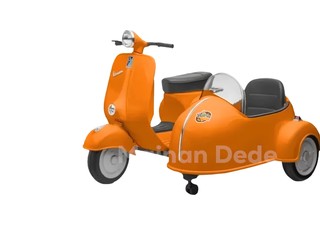 Anak Kebanyakan Main Gadget? Ajak Main di Luar dengan Vespa Mainan Aki Ini