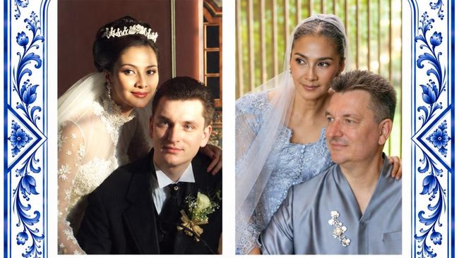 Sweet! Maudy Koesnaedi dan Suami Belanda Recreate Foto Pernikahan 25 Tahun Lalu