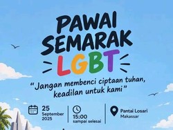 Viral Pamflet Pawai LGBT di Makassar, Polisi Selidiki