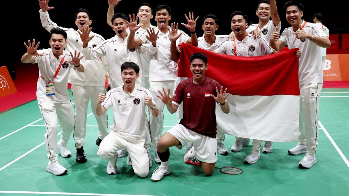 Prabowo Video Call Tim Badminton Usai Raih Emas Pertama: Terima Kasih!