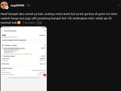 Minta Tukar Kol Goreng dengan Telur, Catatan Pelanggan Ini Bikin Jengkel!