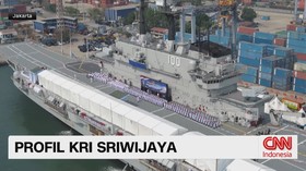 KRI Sriwijaya, kapal induk Indonesia, kapal induk TNI AL, KRI Sriwijaya 100,