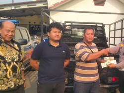 Pikap Warga Bekasi Digondol Maling Lalu Ditinggal di Pinggir Jalan Karawang