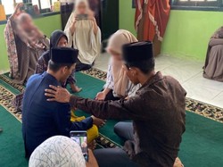Tahanan Kasus Narkoba Nikahi Kekasih di Masjid Polres Donggala