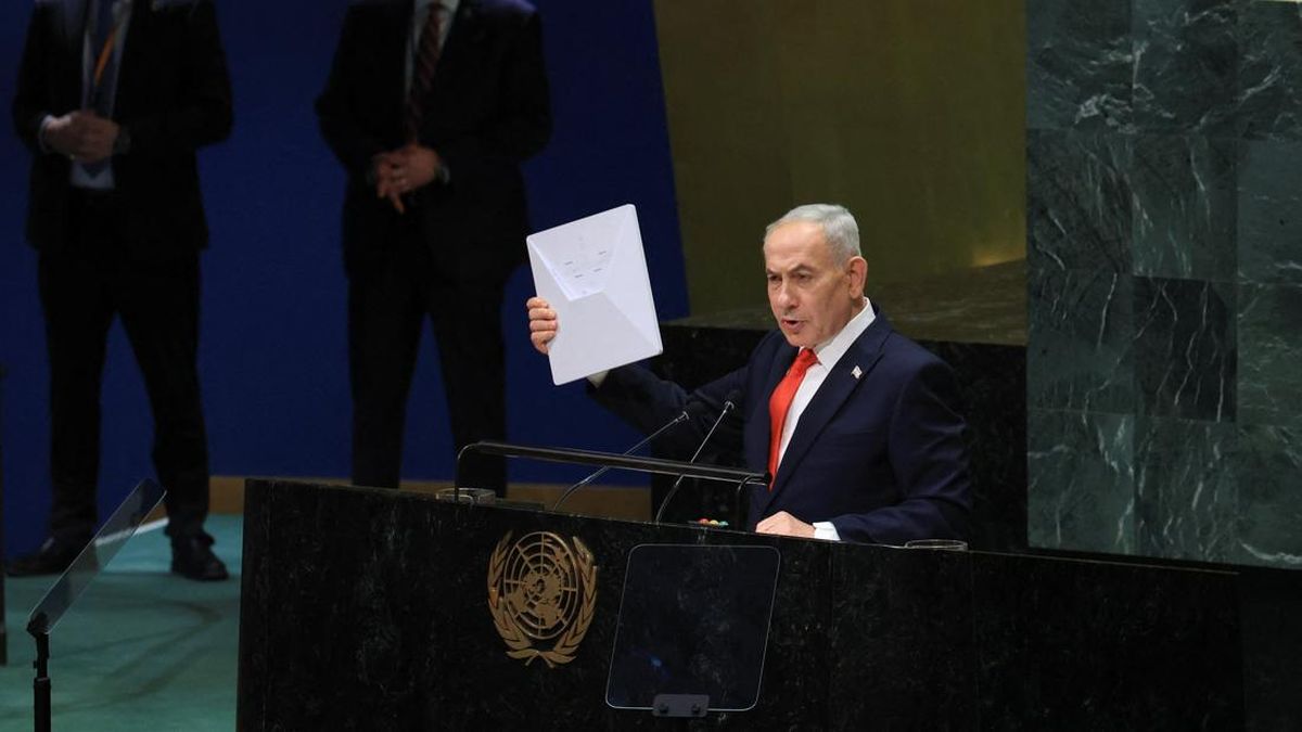 Pidato di PBB, Netanyahu Sesumbar Israel Perangi Musuh di 7 Front