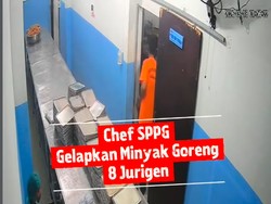 Viral Kepala Dapur SPPG Pakis Surabaya Tilep 8 Jeriken Minyak Jelantah