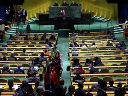 Kursi Kosong Warnai Pidato Netanyahu, Hampir 70 Negara Walk Out