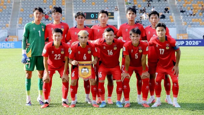 Laos menempati puncak klasemen Grup A Divisi 2 FIFA ASEAN Cup 2026.